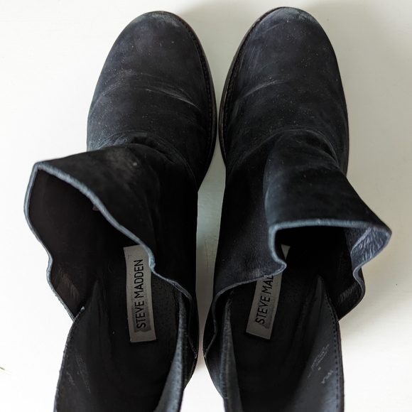 Steve Madden Wila Ankle Boots (Booties) in Size 8 Black - Picture 6 of 9